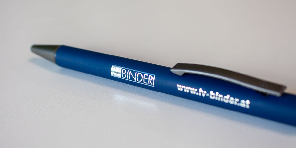 dsignery Werbeagentur Kugelschreiber LV-Binder